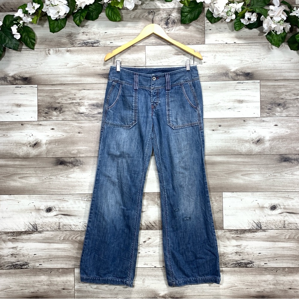 Diesel y2k vintage bootcut low rise carpenter jeans size 27 indie 2000s